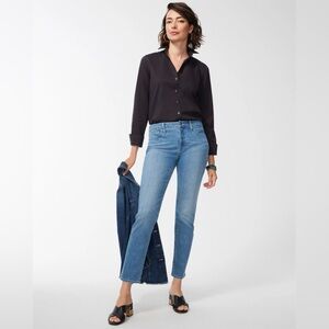 NWT Chico’s‎ So Sliming Girlfriend Ankle Jeans